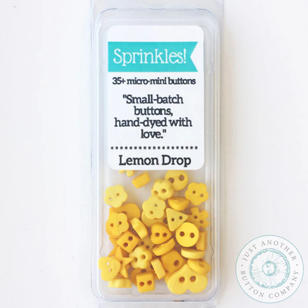 Lemon Drop Sprinkles Pack by Just Another Button Company