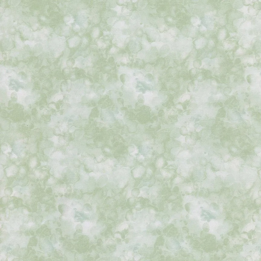 Solid-Ish Watercolor Texture Celery blender fabric | Timeless Treasure