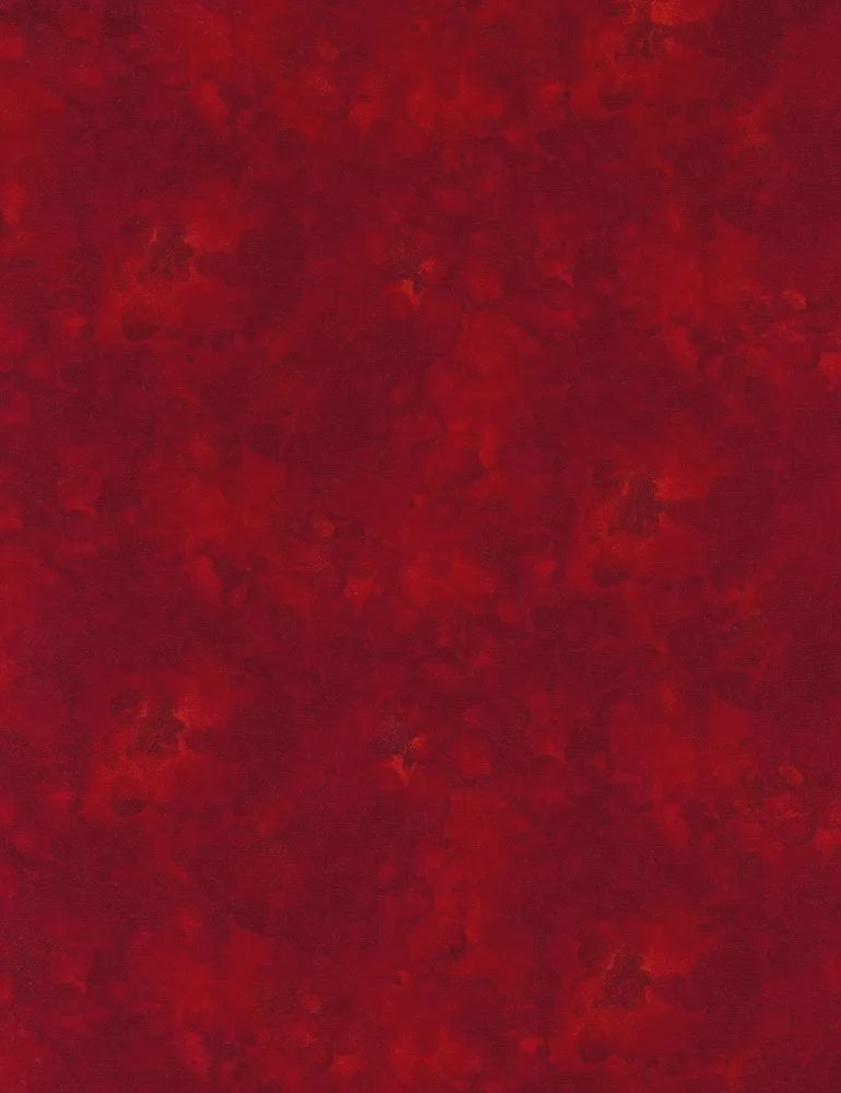 Solid-Ish Watercolor Texture Cherry blender fabric | Timeless Treasure