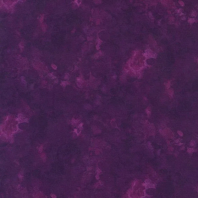 Solid-Ish Watercolor Texture Mulberry blender fabric | Timeless Treasure