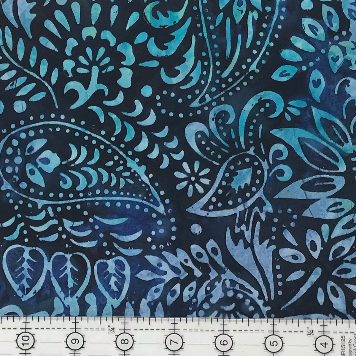 Java Batiks - Paisley - Fat Quarter
