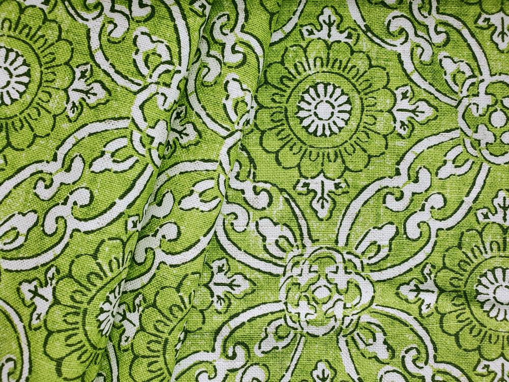 Home Accents Kona Matcha Drapery Fabric