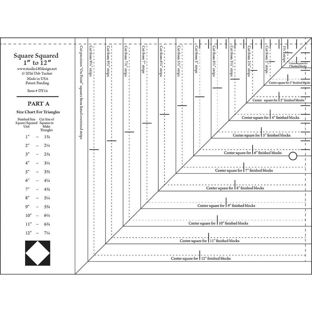 Large Square Squared Ruler