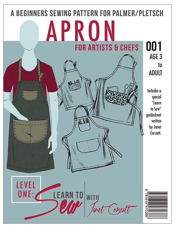Apron For Artists & Chefs — A Learn To Sew Pattern
