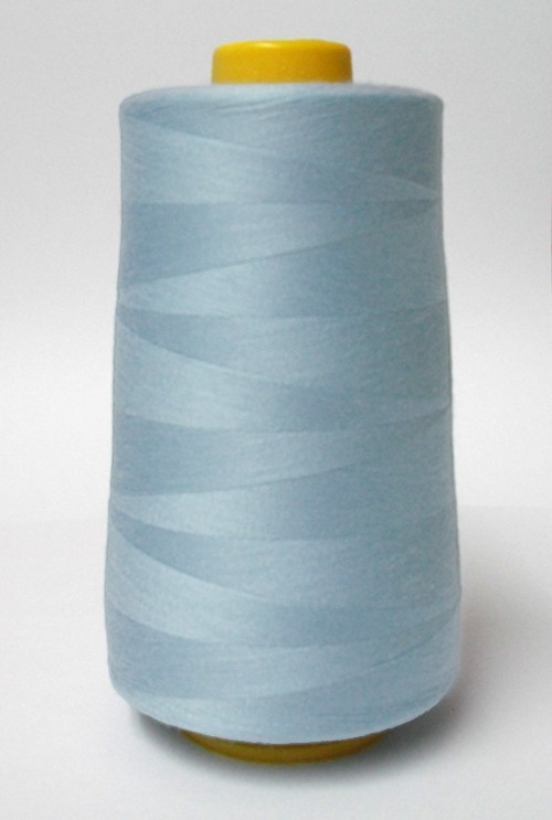 Wholesale Serger Cone Thread - Light Blue 780-50 spools per case - 4000yds per spool