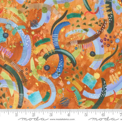 Wanderlust Red Ochre fabric - 39842 12