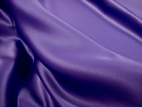 Mystique Satin Fabric - Purple Majesty