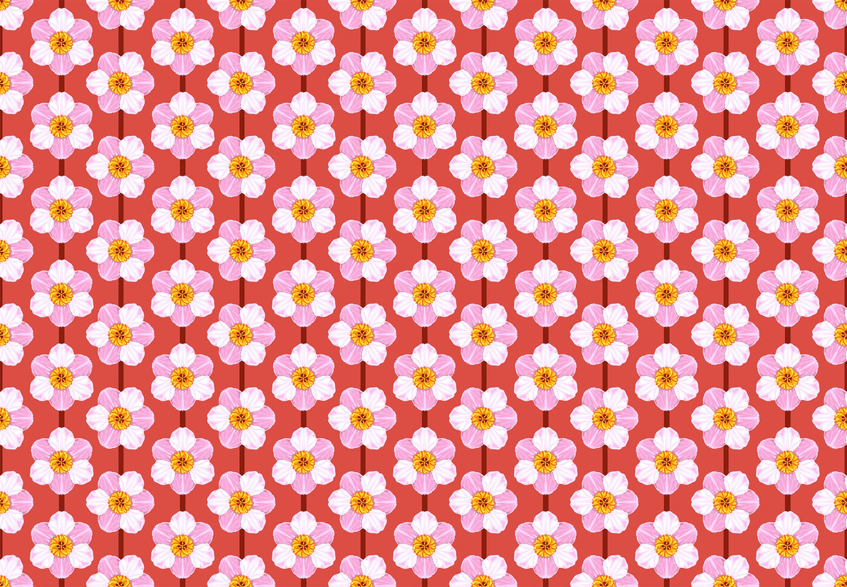 Iconic Desert Daffodil Fabric - AMT126-23V
