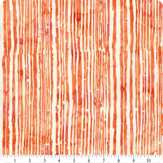 Paradise Bay Tropical Stripe Wild Orange 83155-99