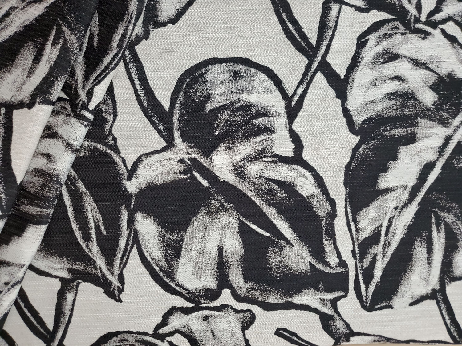 Paradise Ebony Upholstery Fabric