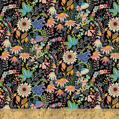 Paradiso51932D-2 Black Flower Bed