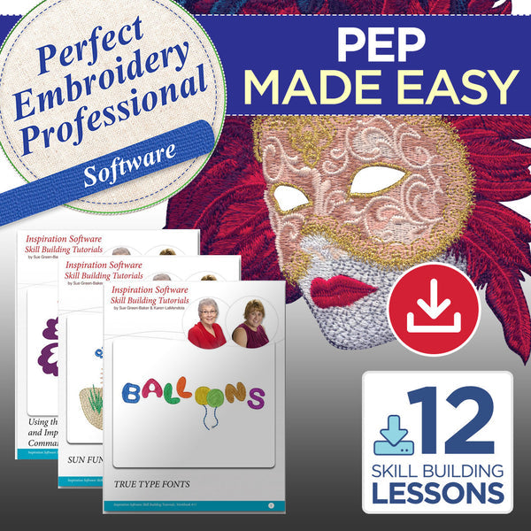 Perfect Embroidery Professional Software - DIME - Full Feature Embroidery Software - 01BDEC-PepPro
