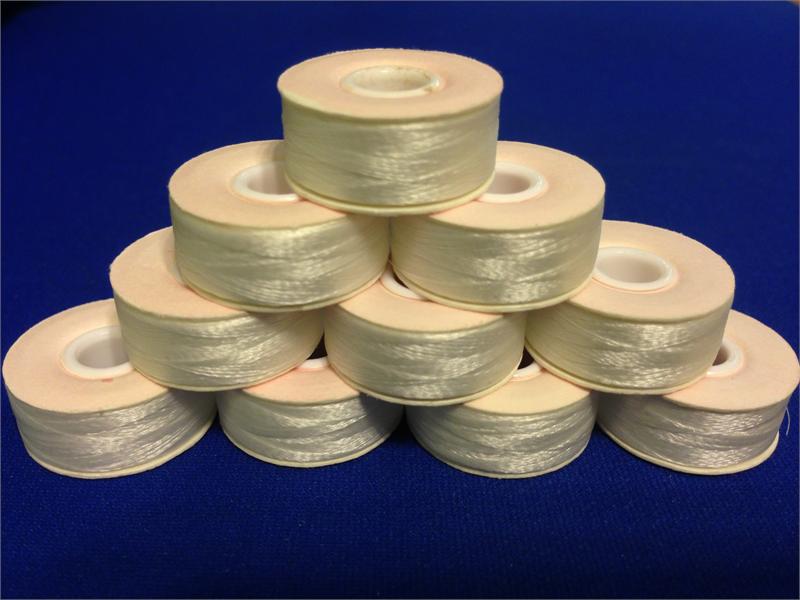 144ct Prewound Size L Cardboard Sided Embroidery Bobbins SA155