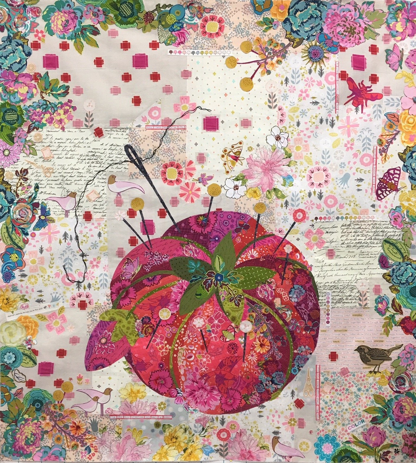 Create A Pincushion ~ Ivory