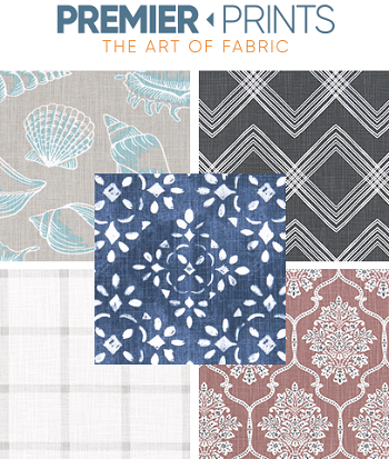 Printed Cotton Slub Canvas Fabric by Premier Prints