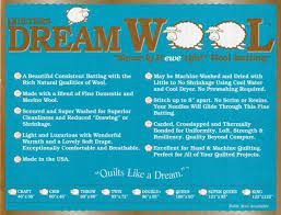 Quilters Dream BattingwooldDouble Wool