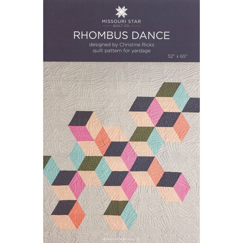 Rhombus Dance Quilt Pattern by Missouri Star by Missouri Star Quilt Co.