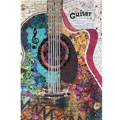 GUITAR - LAURA HEINE FIBERWORKS
