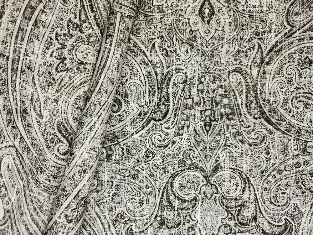 P Kaufmann Sovereignty Pearl Grey Drapery Fabric