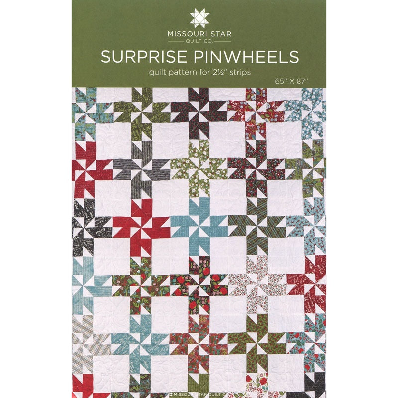 Surprise Pinwheels Quilt Pattern by Missouri Star by Missouri Star Quilt Co.