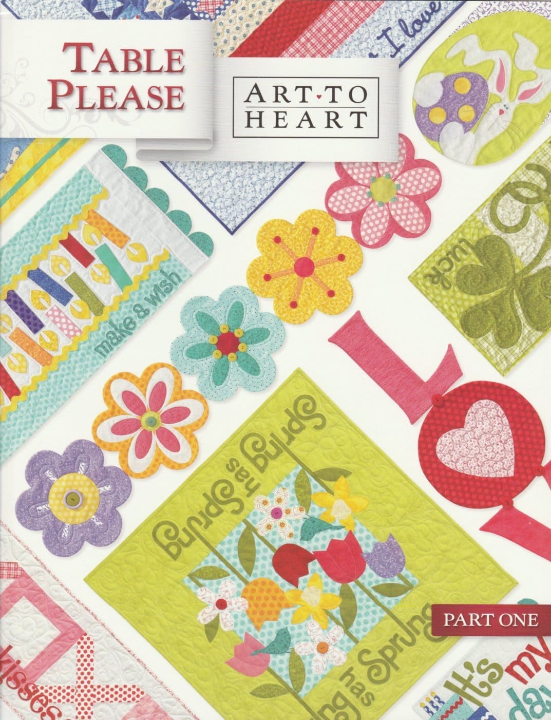 Table Please Part 1 - Book - Art-to-Heart by Nancy Halvorsen- Spring - Summer - Special Day Celebration