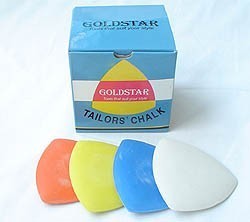 Tailoring Supplies - Tailor's Chalk - Assortment Box of 10