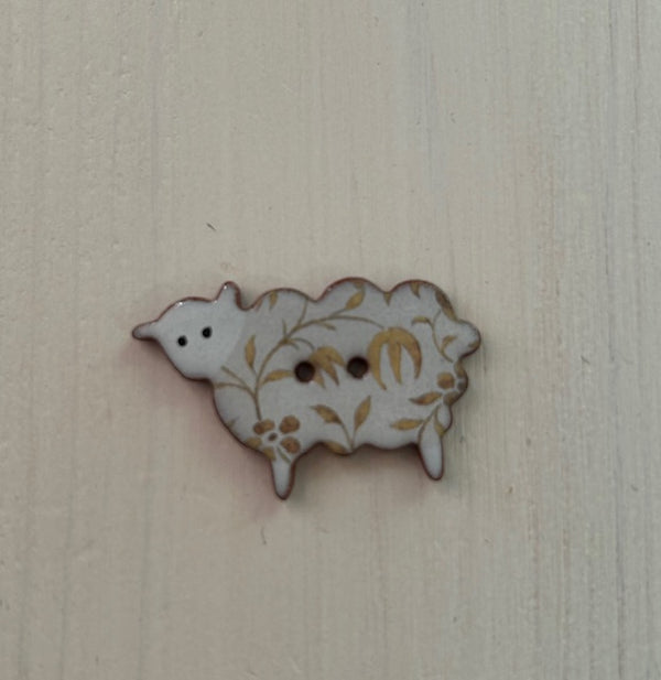 Stockwell Ceramics Button 40 Sheep