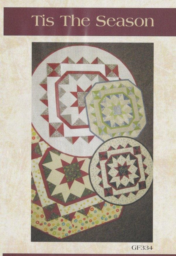 Tis the Season - Pattern - Gathering Friends Designer - Table toppers - Placemats
