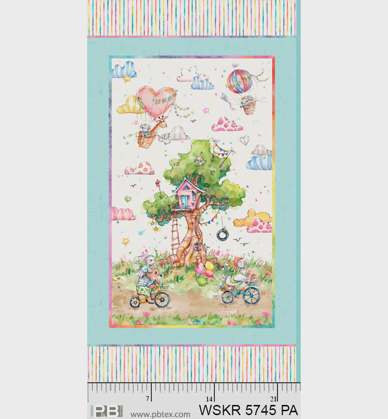 Whiskerville Treehouse Panel