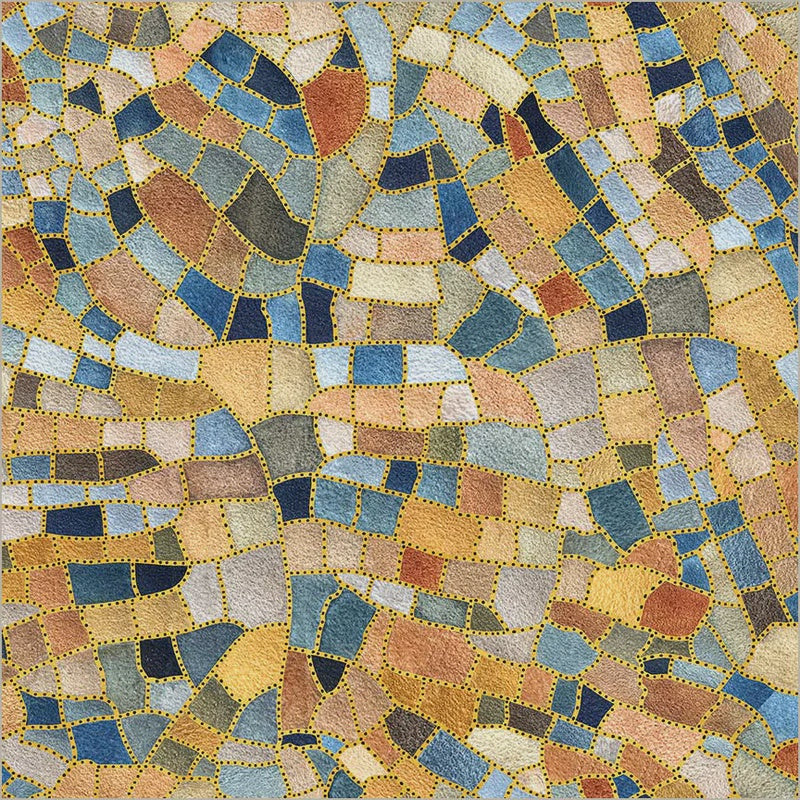 Flora & Form Crackle Fire Opal fabric