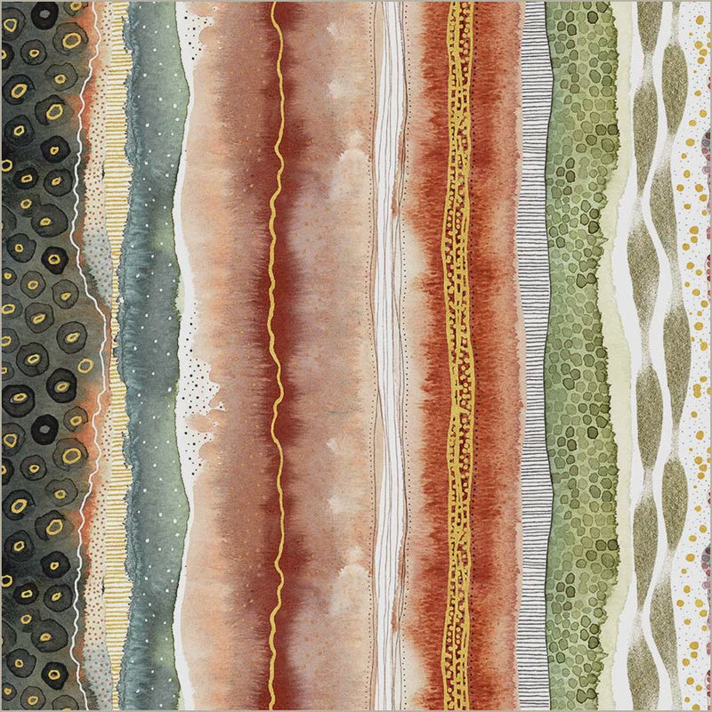 Flora & Form Strata Fire Opal fabric