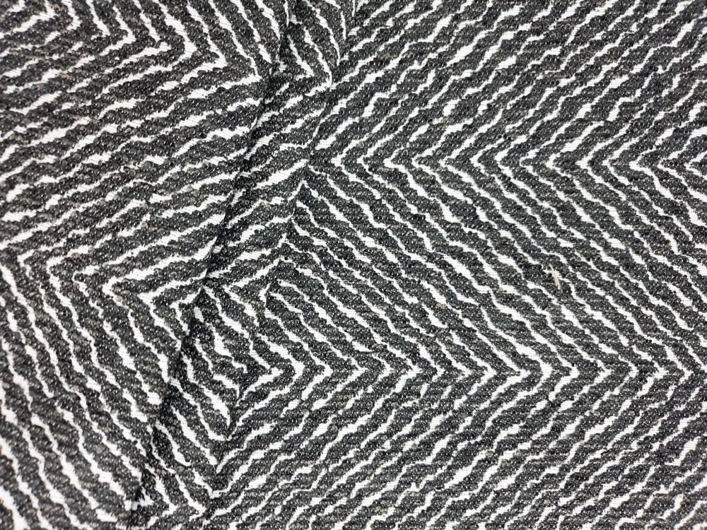 Wishbone Charcoal Upholstery Fabric