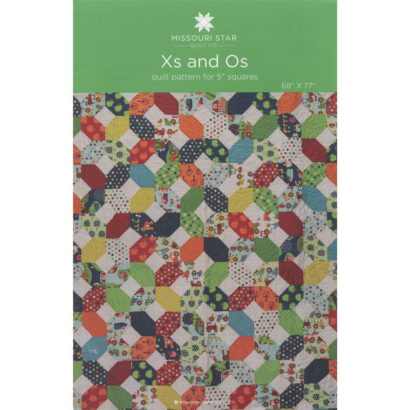 Xs and Os Quilt Pattern by Missouri Star by Missouri Star Quilt Co.